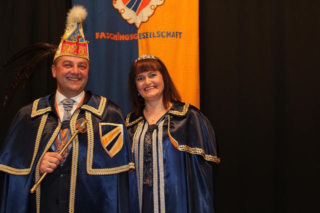 Das neue Prinzenpaar in Kirchdorf: Thomas und Isabella Geistberger