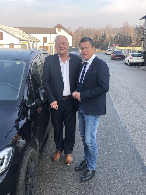 Pendlerforum-Obmann LAbg. Wolfgang Sodl (links) und ARBÖ-Präsident LAbg. Peter Rezar sind gegen weitere Belastungen der Pendler.