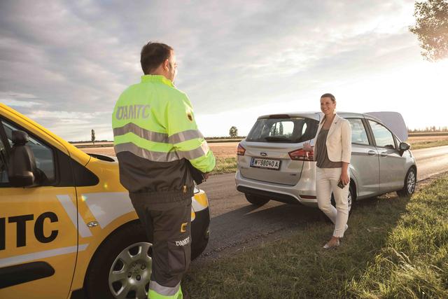 Der ÖAMTC hilft bei jeder Panne im Straßenverkehr.