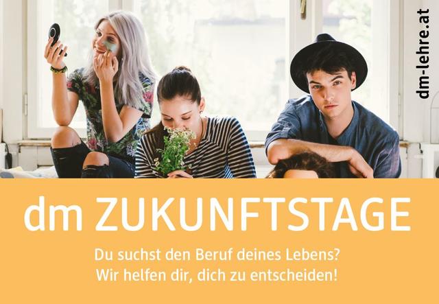 dm lässt zukünftige Lehrlinge in der Filiale in Anif und im Europark einen Tag lang schnuppern.