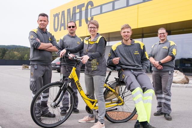 Ein Teil des 12-köpfigen ÖAMTC-Teams in Freistadt.