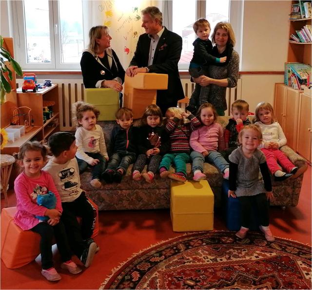Übergabe der Spielgeräte, ©SPÖ Paudorf