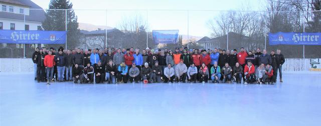 Insgesamt waren heuer 27 Eisstock-Teams bei der Vorrunde der AK-Kärntnerstock Betriebsmeisterschaft in St. Salvator dabei.