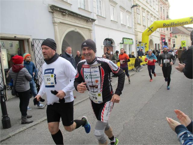 Im Bild mit der Nr. 80 Dr. Christian Fürst und mit der Nr. 79 Gerald Leutgeb.