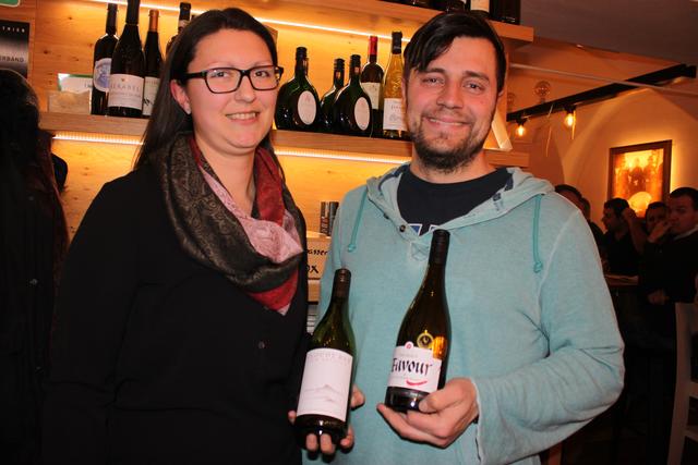 Christine Lentsch und Christoph Hess.