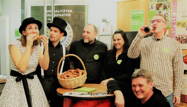 Salzige Jaus´n mit Duo Lenity - Irene & Lukas und das SalzSpiel Team.