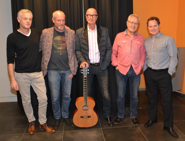 Klaus Tschaitschmann (rechts) ist auch als Musiker bekannt: hier mit Ossi Huber & Band