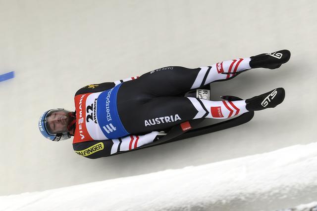 David Gleirscher ließ im Eiskanal von Altenberg nichts anbrennen. | Foto: ÖRV/Reker