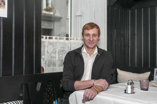 Gastronom Christian Wagner hat das "Martinsschlössel" reaktiviert. Eigentlich ist er gelernter Werbegrafiker.