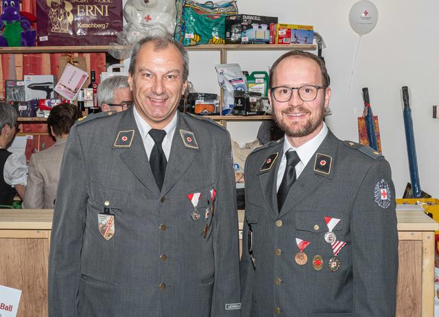 RK Rupert Grießner und sein Srtv. BK Christian Aigner.