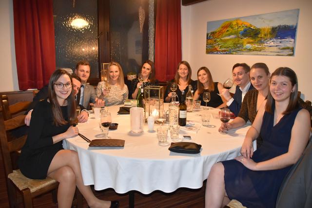 Die zahlreichen Besucher genossen einen gemütlichen Abend in netter Runde.