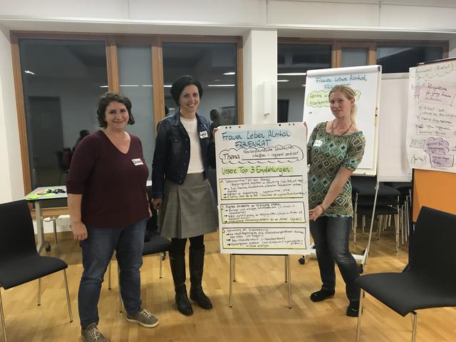 Im Almtaler Frauenrat werden viele Ideen entwickelt. Das Agenda-21-Modellprojekt wird durch die SPES Zukunftsakademie in Schlierbach professionell begleitet.