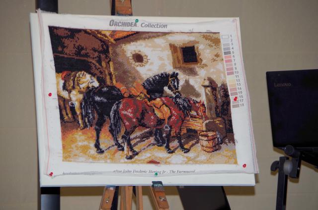 Goblinebild wurde um 150 Euro während des Abends versteigert