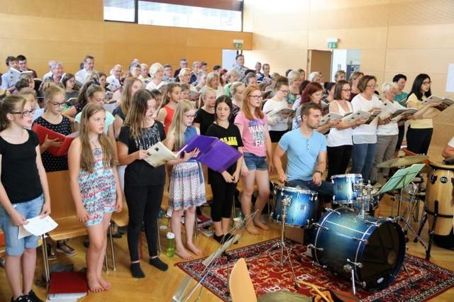 Dachsberger Schüler bei dem Projekt "Peacemakers".