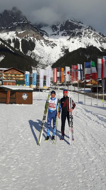 Die Strecke verlangte den beiden Sportlern alles ab.
