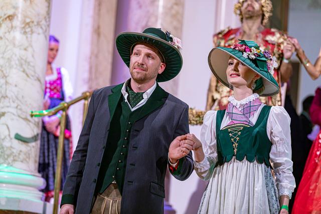 Repräsentierten das Schilcherland: Erzherzog Johann und Anna Plochl | Foto: Verein der Steirer in Wien/Ludwig Schedl