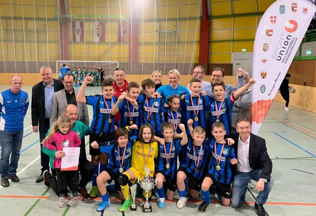 Das Sieger-Team der Sportunion Bundesmeisterschaft im Fußball: der UFC St. Georgen.