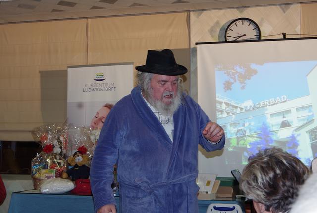 Fritz Nussbaumer als Hotelgast