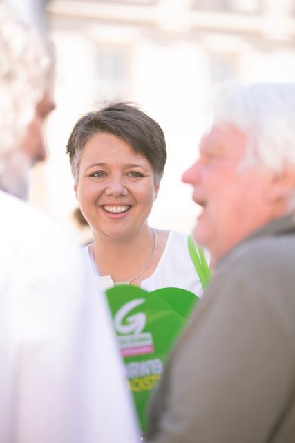 Olga Voglauer ist seit dem Vorjahr Landessprecherin der Grünen und Abgeordnete zum Nationalrat.