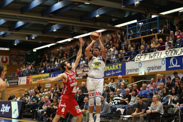 Lovridgte holte im Match gegen den BC Hallmann Vienna 22 Punkte.