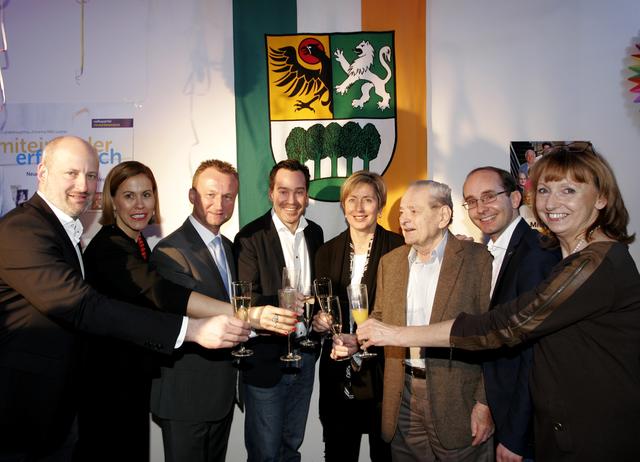 Thomas Kasper, Barbara Posch, Michael Holzer, Obmann Andreas Kirnberger, NR Michaela Steinacker, Dr. Kurt Schlintner, Albrecht Oppitz, Elisabeth Mayer.