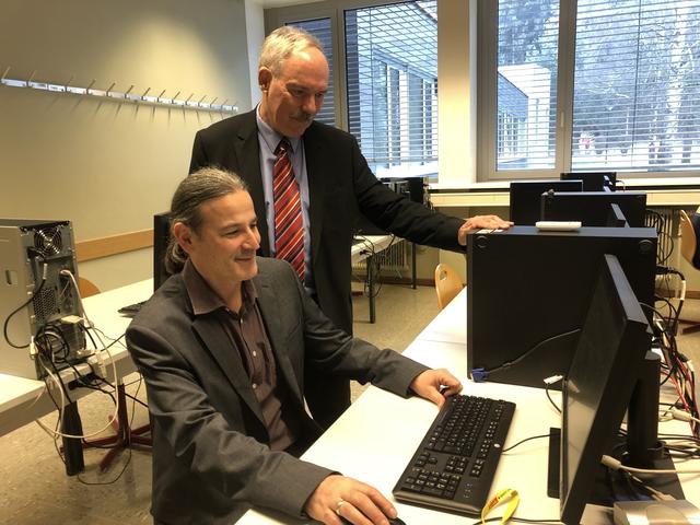 HTL, digital versiert: Karl Engelbogen und Ernst Zisser.