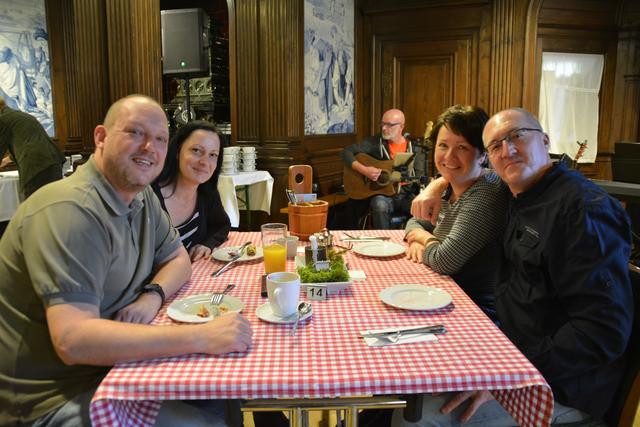 Karl Christoph, Ines Rauchberger sowie Karin und Gerhard Wippl