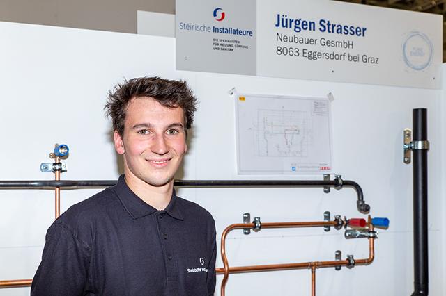 Top: Jürgen Strasser wurde Dritter bei den Austrian Skills.