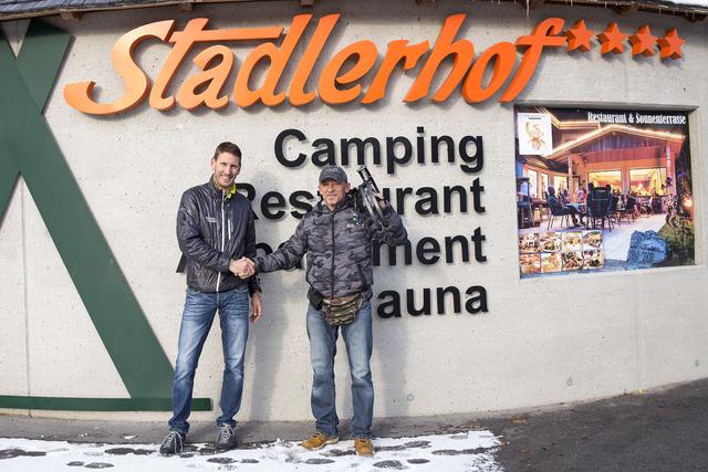 Georg vom Camping Stadlerhof und Tom | Foto: Nechi Matthias