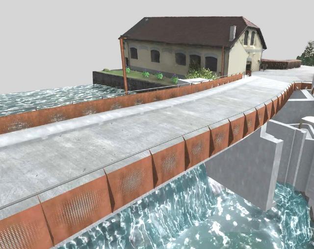 So wird die neue Brücke in Scheibbs-Heuberg aussehen.
