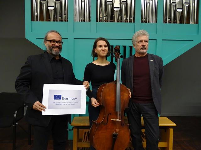Durch das Erasmus-Programm wurde es für Hannah Pichler möglich, ihre Cello-Ausbildung in Dänemark zu verfeinern.