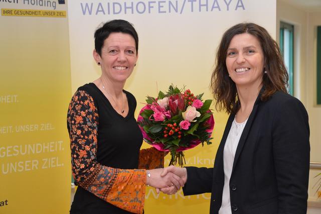 Claudia Zarycka, Standortleiterin Sonja Schindler