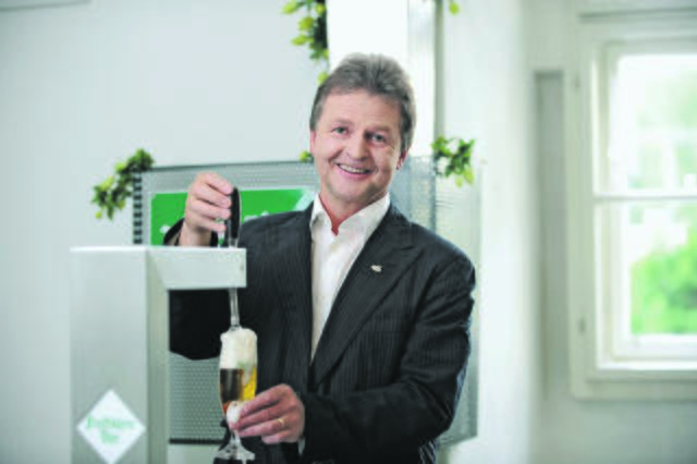 Ewald Pöschko bangt um Biervielfalt und kritisiert die wachsende Marktmacht der Brauunion.