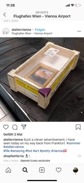 "Das ist die beste Werbung, die ich je gesehen habe", postet eine Userin, eine andere schreibt: "Brilliante Kampagne!" Eine weitere spendet Rosen: "Die coolste Werbung hat das Leopold Museum."
