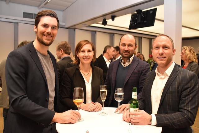 (v.l.) Michael Mingler, Landesrätin Gabriele Fischer mit Gatten, Georg Kaltschmid