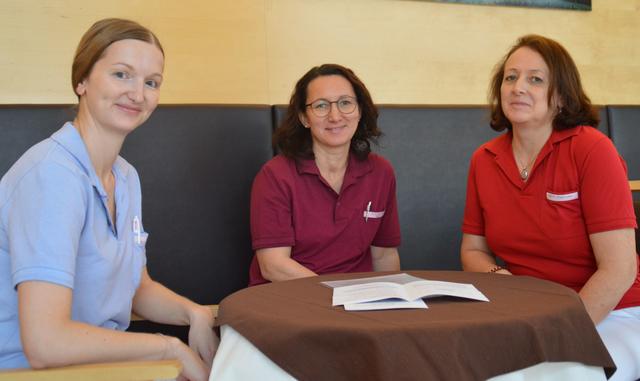 Sie sind die Beraterinnern der neuen Servicestelle Demenz im Pflegeheim Esternberg: Martina Laufer, Claudia Hell und Franziska Zeilberger.