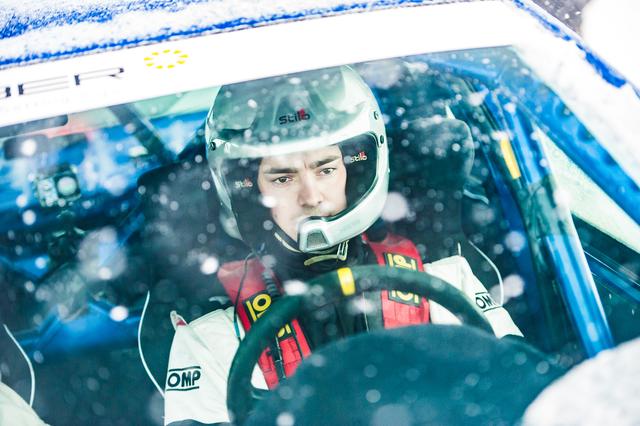 Michael Lengauer zeigte mit dem dritten Platz bei der diesjährigen Jänner-Rallye groß auf.