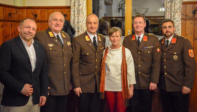 Mitgliederversammlung der Feuerwehr Wolfsgraben fand im Gasthaus Dreimäderlhaus statt.
