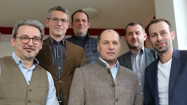 Bezirkspolizeikommando Vöcklabruck: Michael Eichinger, Hermann Krenn, Kurt Mayrhofer, Michael Saler, Hans-Jürgen Hofinger, Gerhard Lenzeder (v.l.).