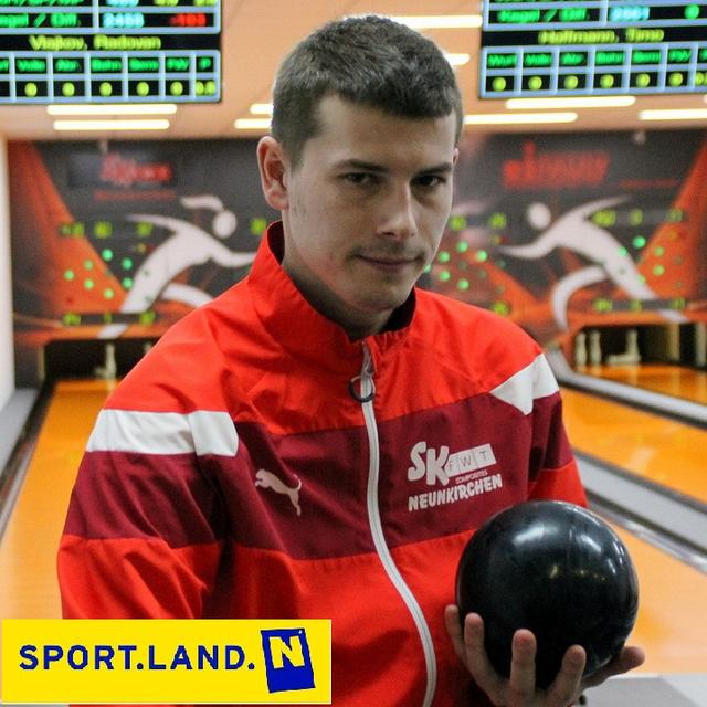 VLAJKOV Radovan Tagesbestleistung mit 674 Kegel im Spiel Runde 1F der Superliga HERREN - SK FWT Composites Neunkirchen gegen Grün Weiss Micheldorf/OÖ