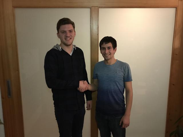 Von links: Michael Steinmayer, Daniel Ziegler.