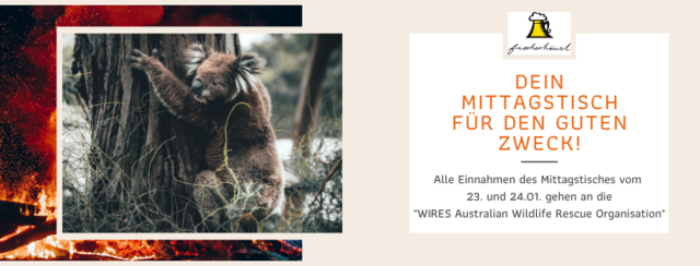 Fischerhäusl sammelt am 23. und 24.1. für Australien.