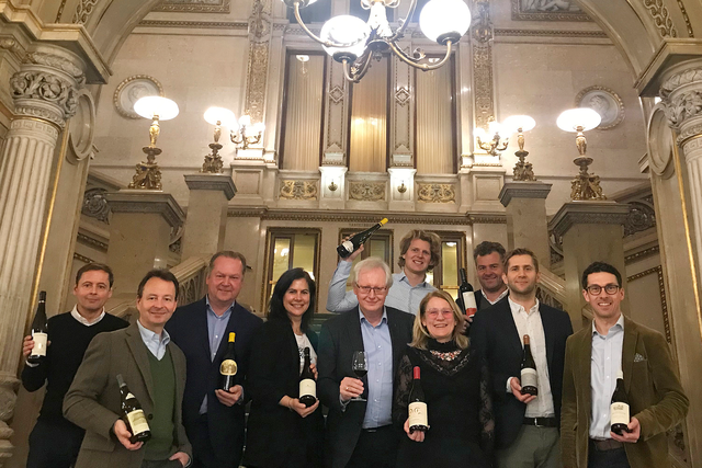 Bei der Opernball Pressekonferenz in Wien waren viele Winzer vertreten.