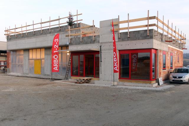 Das neue ARBÖ-Prüfzentrum in der Eisenstädter Straße nimmt Formen an