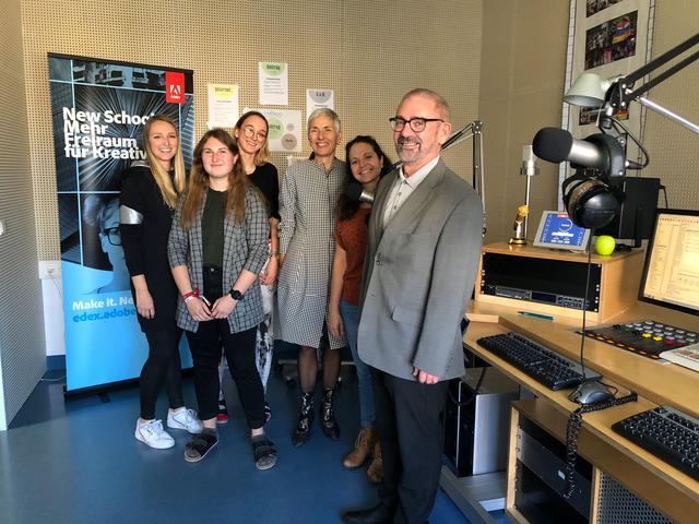 Ö3-Besuch im PRODIO-Studio der HBLA Oberwart