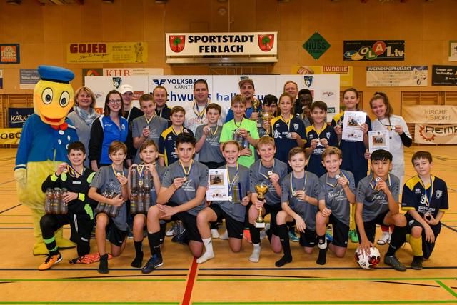 DSG Volksbank Nachwuchs-Hallencup mit strahlenden Siegern