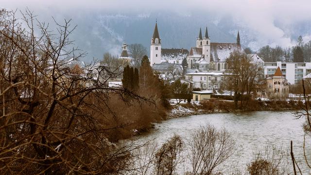 Winterliches Leoben mit dem Stift Göß | Foto: Freisinger