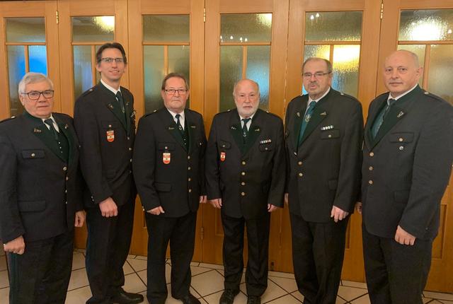 Schriftführer Karl Testor, NAbg. Bgm. Joachim Schnabel, Obmann Robert Petritsch, Obmannstellvertreter DI Walter Wittmer, Kassier Johann Kassler, Vizepräsident Rudolf Behr.