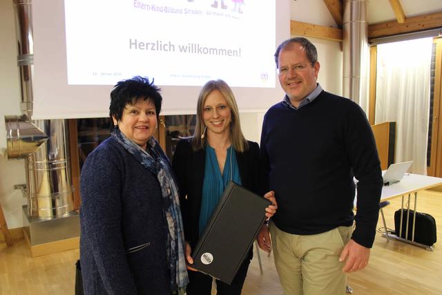 v.l.n.r. Dir. Weinhandl, Mag. Avar, Robert Frauwallner