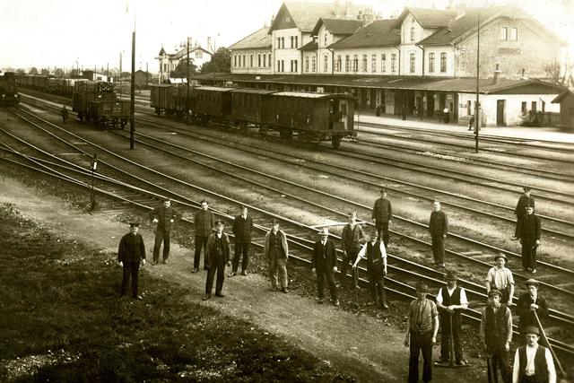 Historische Aufnahmen der Stadt Tulln.